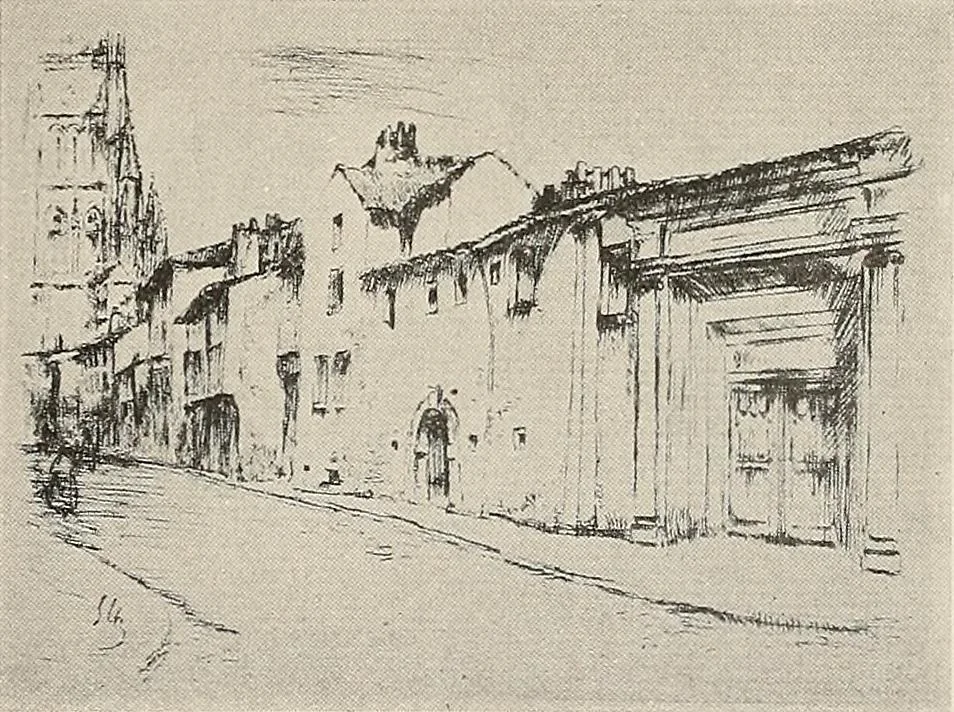An illustration from Le peintre-graveur illustré : (xix et xx siècles), 1906, leaf 174