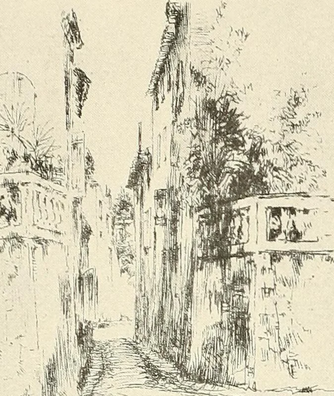 An illustration from Le peintre-graveur illustré : (xix et xx siècles), 1906, leaf 175