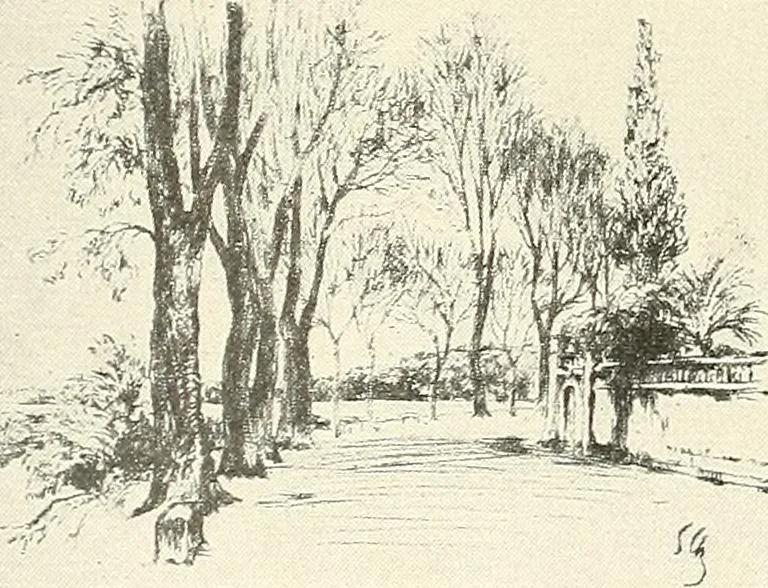 An illustration from Le peintre-graveur illustré : (xix et xx siècles), 1906, leaf 175
