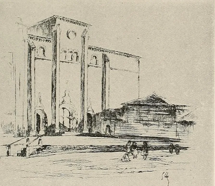 An illustration from Le peintre-graveur illustré : (xix et xx siècles), 1906, leaf 176