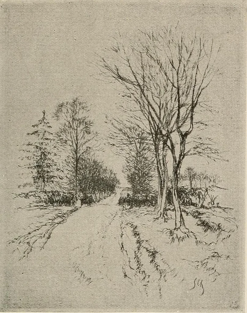 An illustration from Le peintre-graveur illustré : (xix et xx siècles), 1906, leaf 178