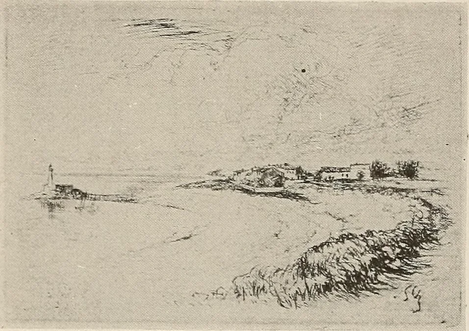 An illustration from Le peintre-graveur illustré : (xix et xx siècles), 1906, leaf 178