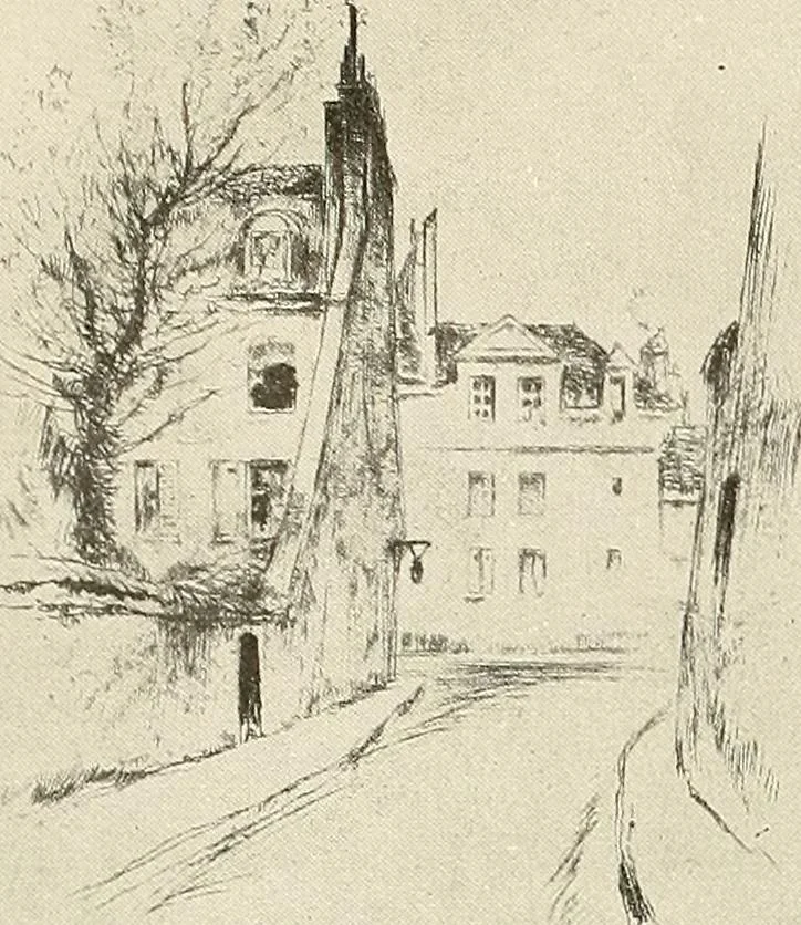 An illustration from Le peintre-graveur illustré : (xix et xx siècles), 1906, leaf 181