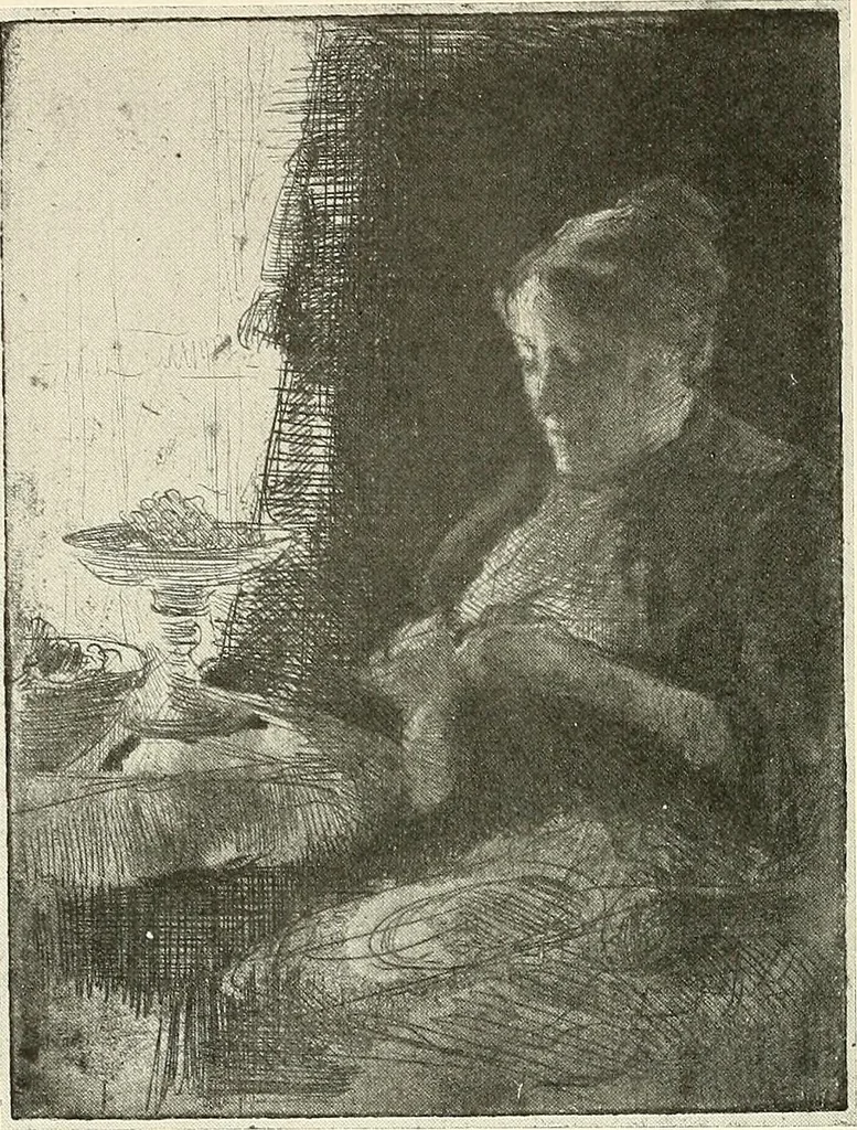 An illustration from Le peintre-graveur illustré : (xix et xx siècles), 1906, leaf 29