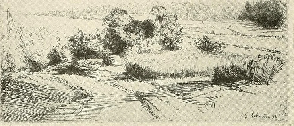 An illustration from Le peintre-graveur illustré : (xix et xx siècles), 1906, leaf 43