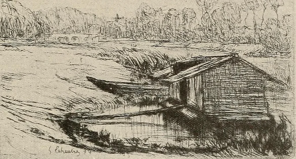An illustration from Le peintre-graveur illustré : (xix et xx siècles), 1906, leaf 46