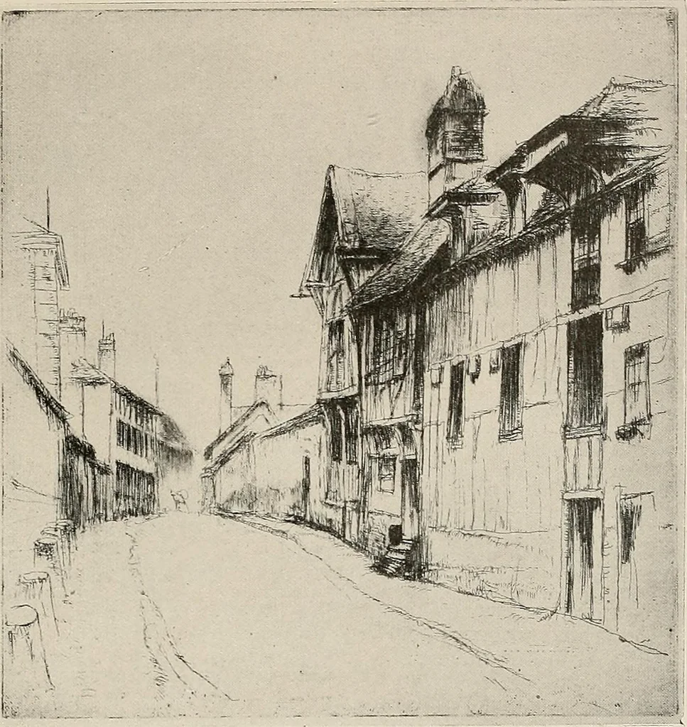An illustration from Le peintre-graveur illustré : (xix et xx siècles), 1906, leaf 60