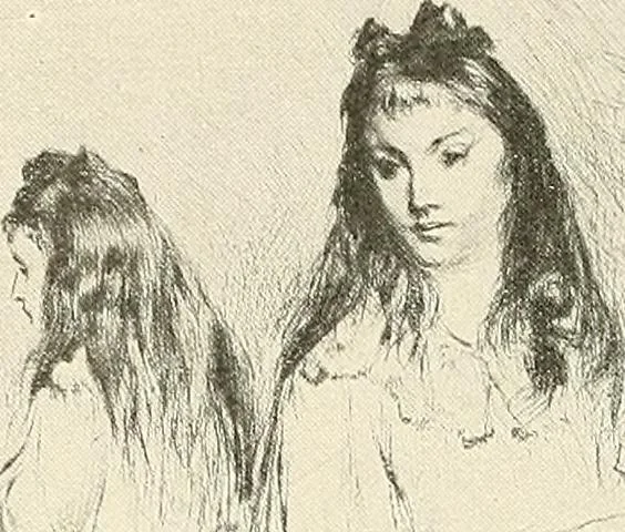 An illustration from Le peintre-graveur illustré : (xix et xx siècles), 1906, leaf 61