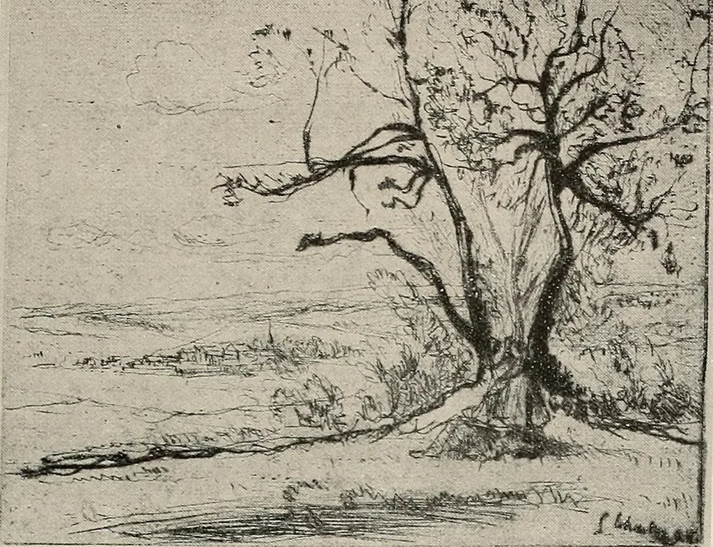An illustration from Le peintre-graveur illustré : (xix et xx siècles), 1906, leaf 64