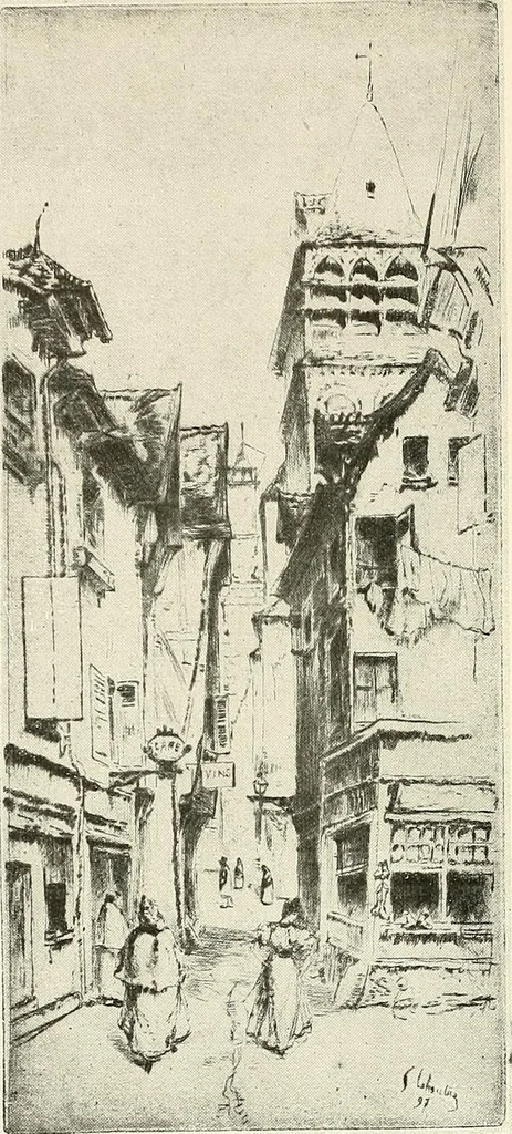An illustration from Le peintre-graveur illustré : (xix et xx siècles), 1906, leaf 69