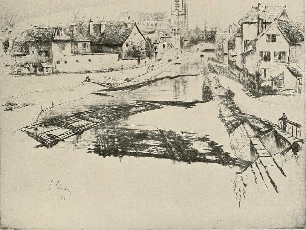 An illustration from Le peintre-graveur illustré : (xix et xx siècles), 1906, leaf 74
