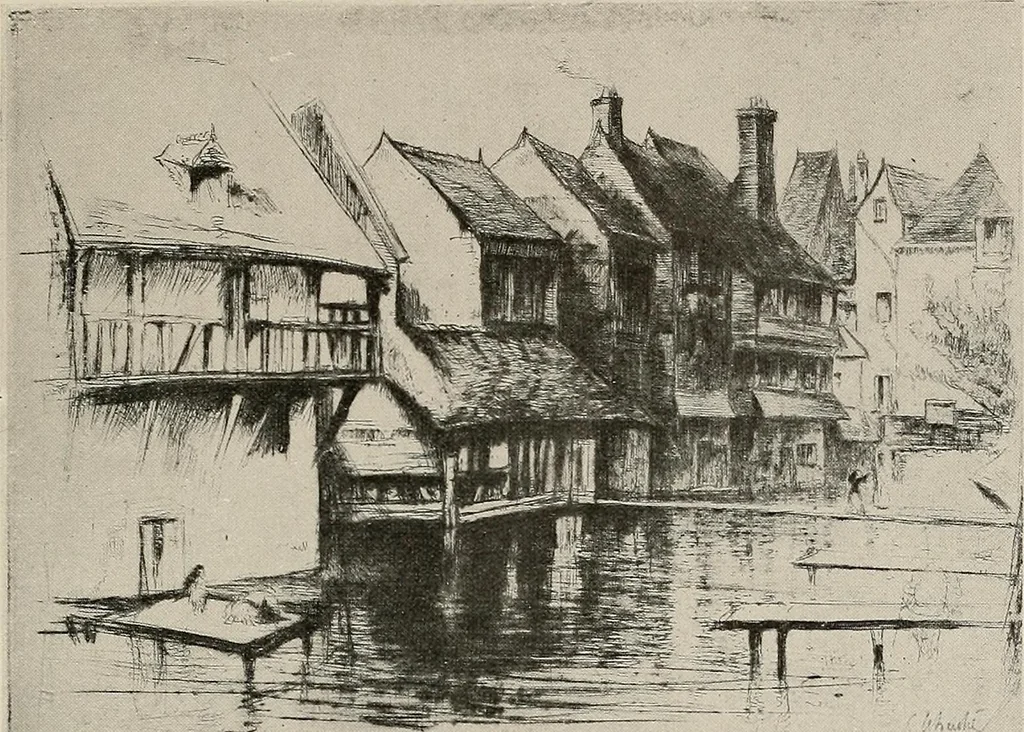 An illustration from Le peintre-graveur illustré : (xix et xx siècles), 1906, leaf 76