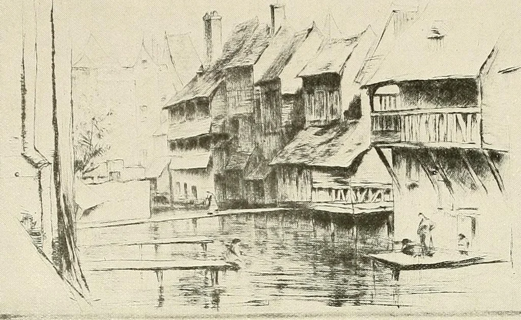 An illustration from Le peintre-graveur illustré : (xix et xx siècles), 1906, leaf 77