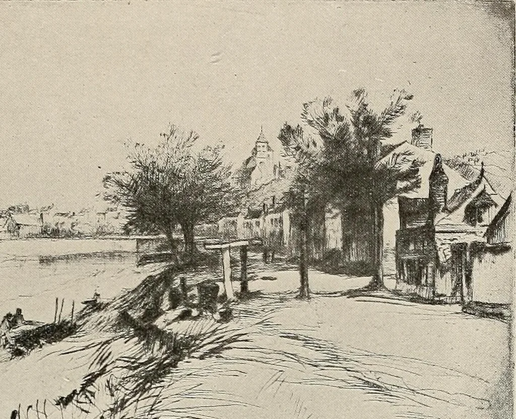 An illustration from Le peintre-graveur illustré : (xix et xx siècles), 1906, leaf 80