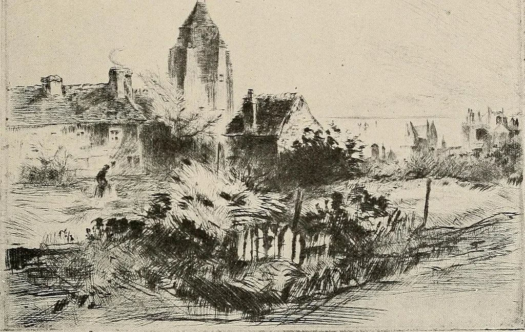An illustration from Le peintre-graveur illustré : (xix et xx siècles), 1906, leaf 82