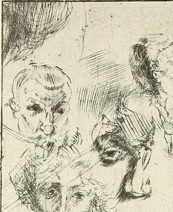 An illustration from Le peintre-graveur illustré : (xix et xx siècles), 1906, leaf 95