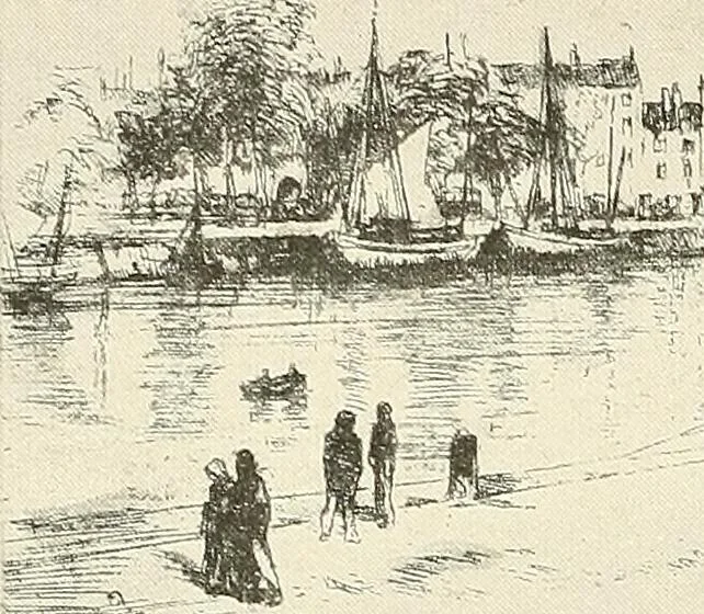 An illustration from Le peintre-graveur illustré : (xix et xx siècles), 1906, leaf 99