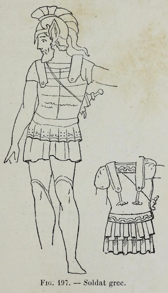 An illustration from Le peintre : traité usuel de peinture à l'usage de tout le monde, 1907, leaf 441