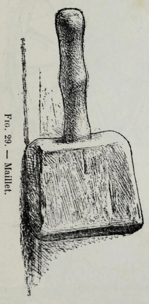 An illustration from Le peintre : traité usuel de peinture à l'usage de tout le monde, 1907, leaf 53