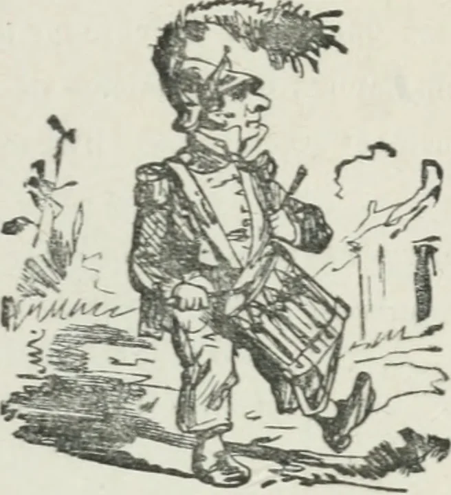 An illustration from Le petit Lavater français, ou, Les secrets de la physiognomie dévoilés, 1890, leaf 160