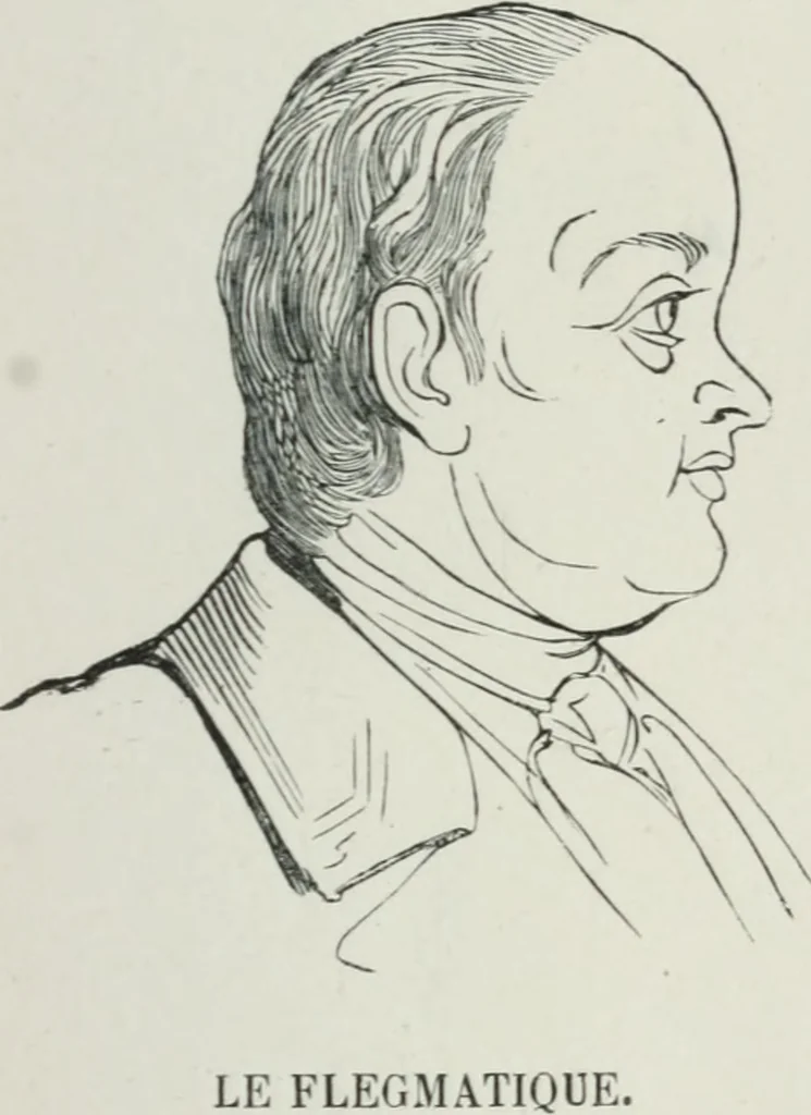 An illustration from Le petit Lavater français, ou, Les secrets de la physiognomie dévoilés, 1890, leaf 72