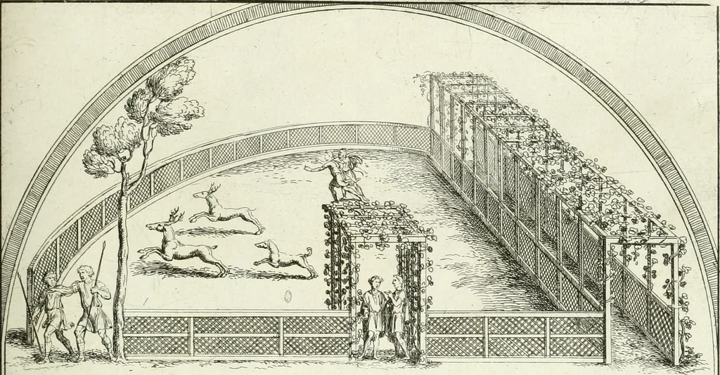 An illustration from Le pitture antiche del sepolcro de Nasonii nella Via Flaminia : disegnate, ed intagliate alla similitudine degli antichi originali, 1680, leaf 98