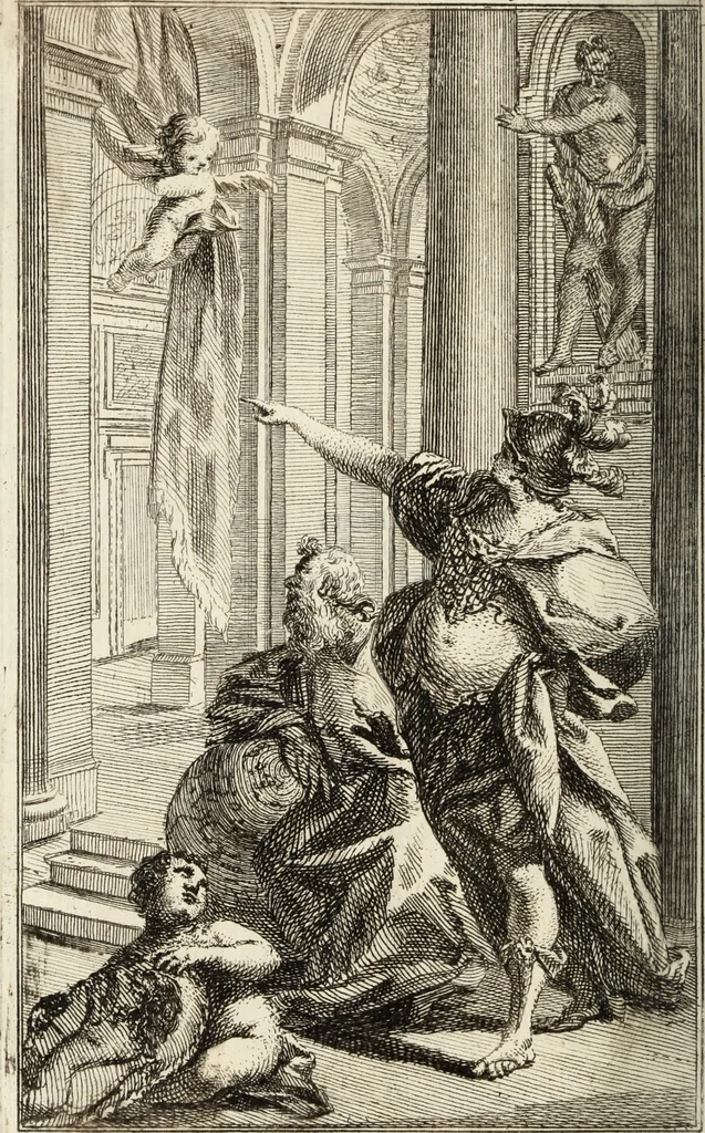An illustration from Le pitture e sculture di Brescia che sono esposte al pubblico : con un'appendice di alcune private gallerie, 1760, leaf 5
