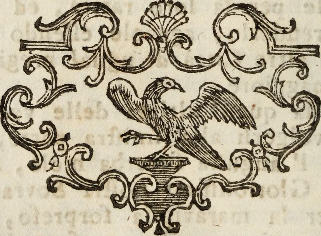 An illustration from Le pitture, e sculture di Modena, 1770, leaf 105