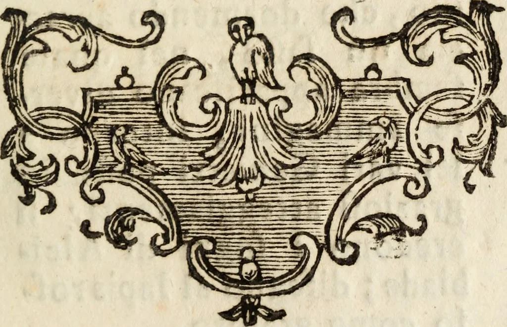 An illustration from Le pitture, e sculture di Modena, 1770, leaf 190