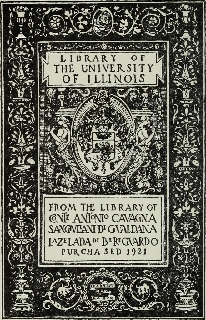 An illustration from Le pitture, sculture ed architetture della città di Rovigo, con indici ed illus, 1793, leaf 1