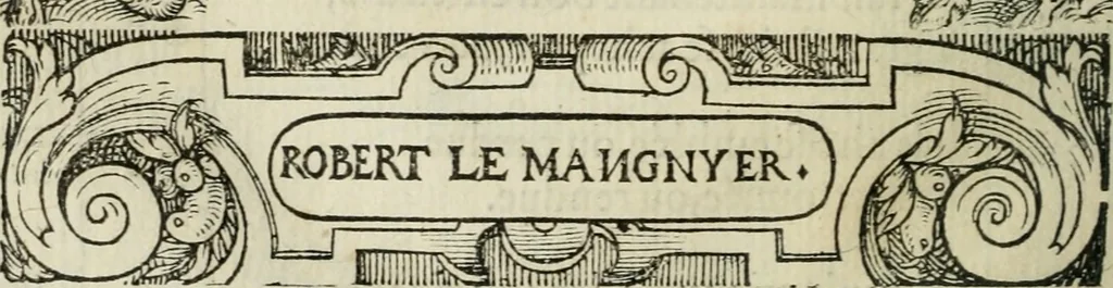 An illustration from Le plaisant iev dv dodechedron de fortune, non moins recreatif, que subtil & ingenieux. Renouuellé & changé de sa premiere edition, 1560, leaf 35