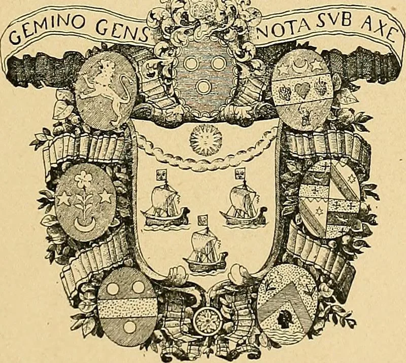 An illustration from Le poinct de France et les centres dentelliers au XVIIe et au XVIIIe siècles; ouvrage orné de quarante-trois illustrations, 1905, leaf 14