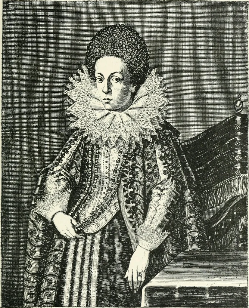 An illustration from Le poinct de France et les centres dentelliers au XVIIe et au XVIIIe siècles; ouvrage orné de quarante-trois illustrations, 1905, leaf 78