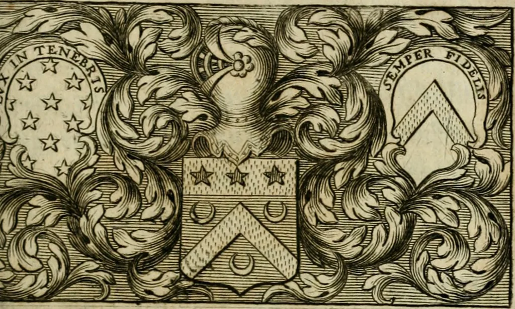 An illustration from Le portrait d'un honneste homme, 1693, leaf 6