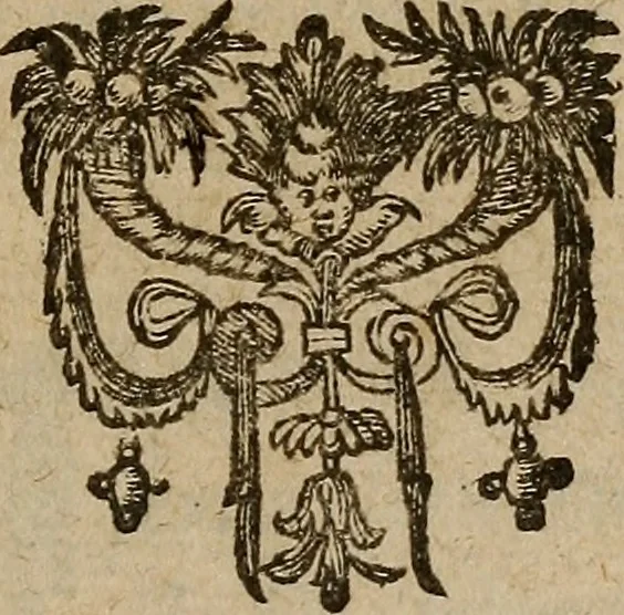 An illustration from Le povvoir et commission de monseignevr l'illustrissime & reuerendissime Cardinal Caietan, legat deputé par le s. siege apostolique au royaume de France. : En latin, & en françois, 1590, leaf 2