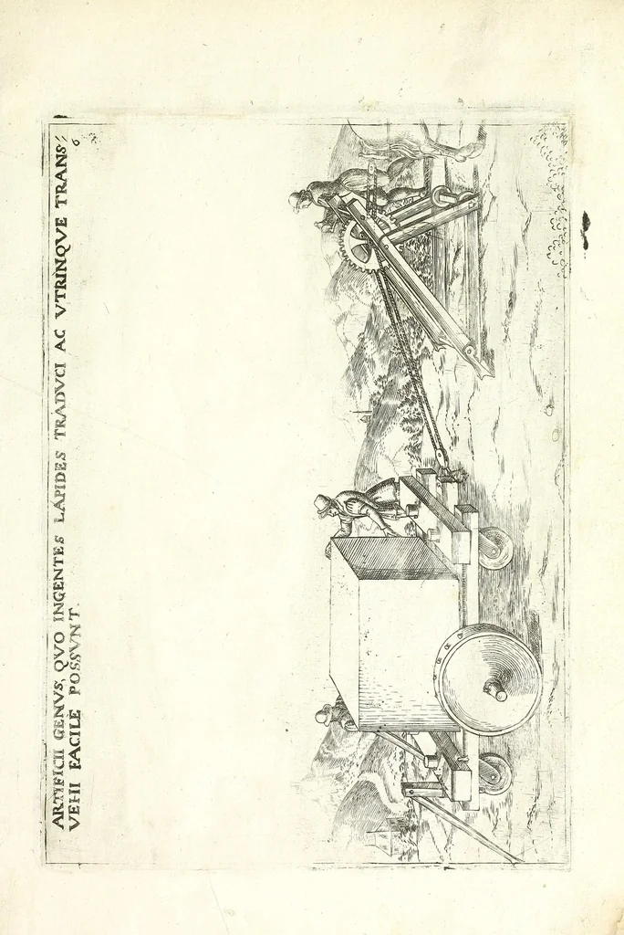 An illustration from Le premier livre des instruments mathematiques mechaniques, 1584, leaf 19