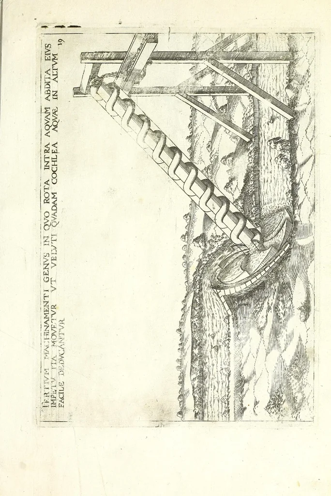An illustration from Le premier livre des instruments mathematiques mechaniques, 1584, leaf 45