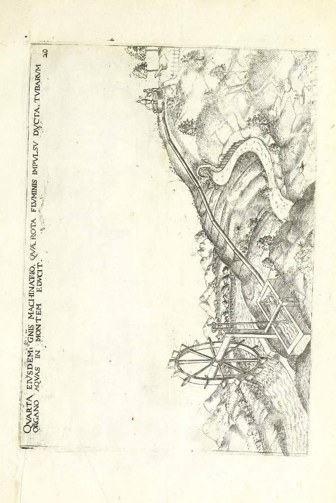 An illustration from Le premier livre des instruments mathematiques mechaniques, 1584, leaf 47