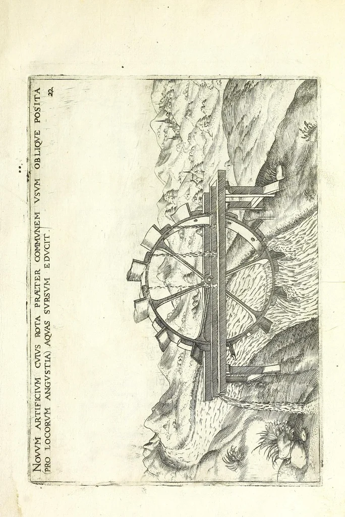 An illustration from Le premier livre des instruments mathematiques mechaniques, 1584, leaf 51