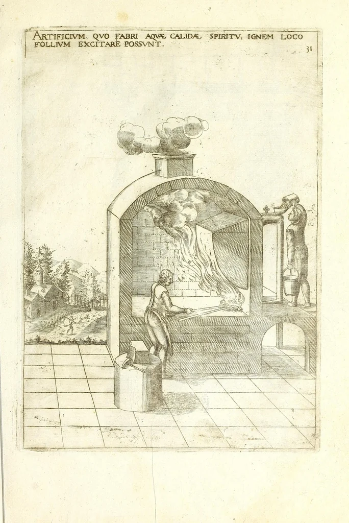 An illustration from Le premier livre des instruments mathematiques mechaniques, 1584, leaf 69