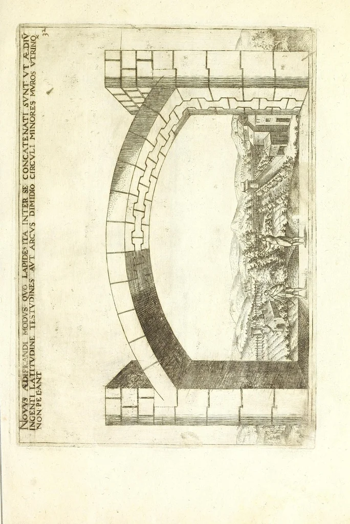 An illustration from Le premier livre des instruments mathematiques mechaniques, 1584, leaf 71