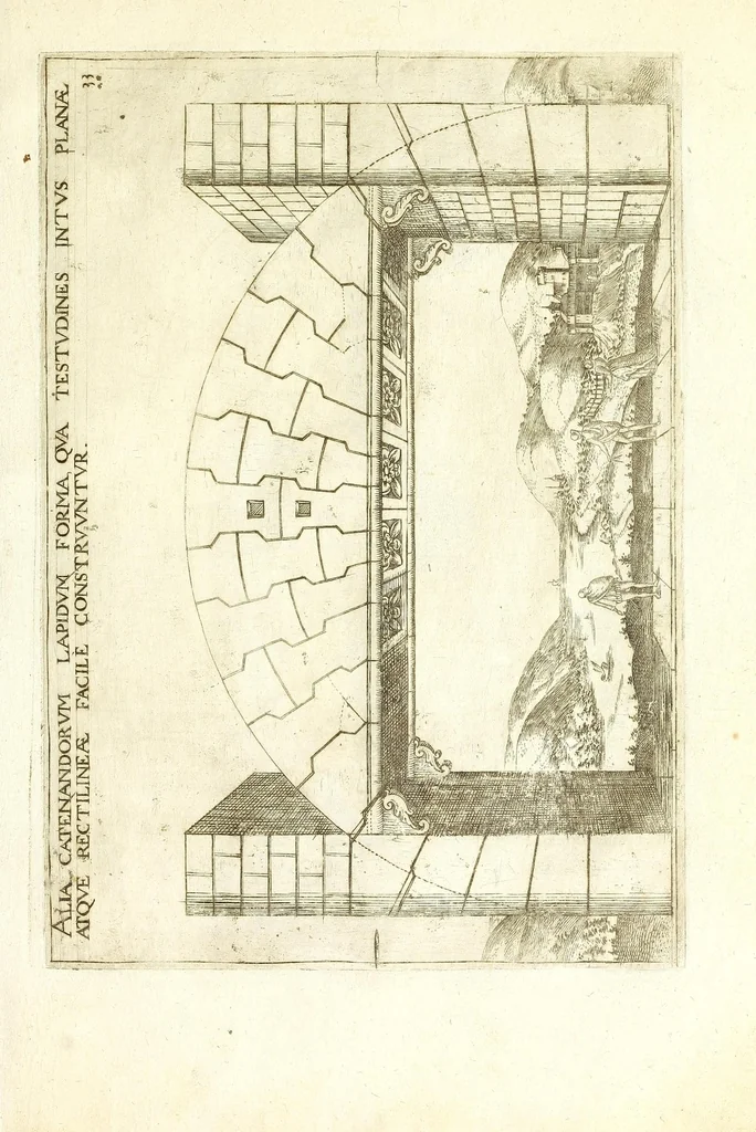 An illustration from Le premier livre des instruments mathematiques mechaniques, 1584, leaf 73