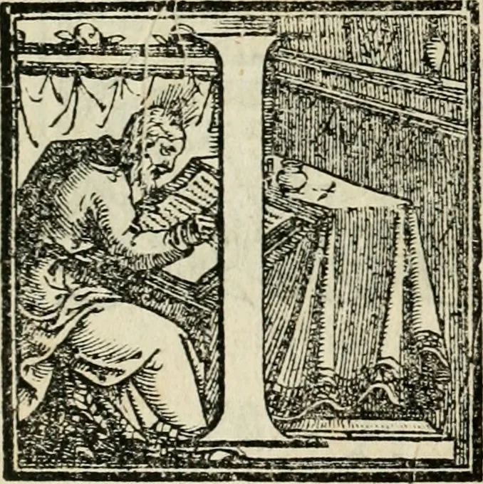 An illustration from Le prime imprese del conte Orlando, 1572, leaf 103