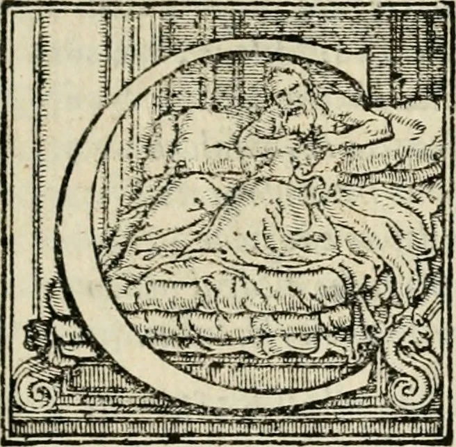 An illustration from Le prime imprese del conte Orlando, 1572, leaf 112