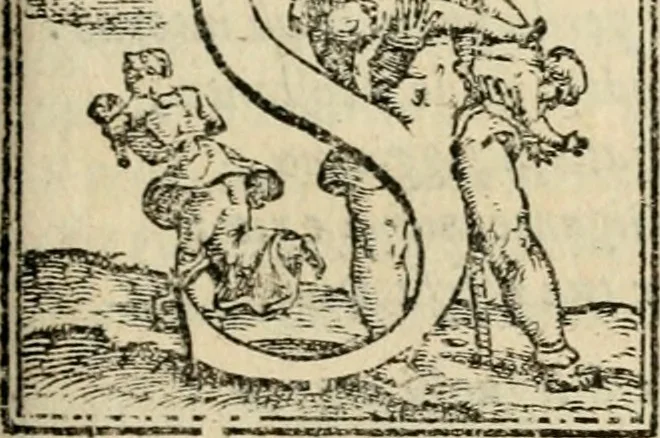 An illustration from Le prime imprese del conte Orlando, 1572, leaf 168