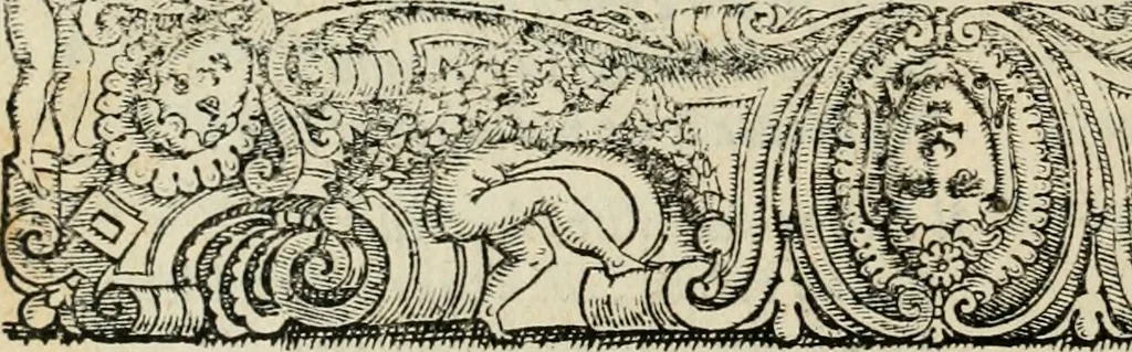 An illustration from Le prime imprese del conte Orlando, 1572, leaf 175