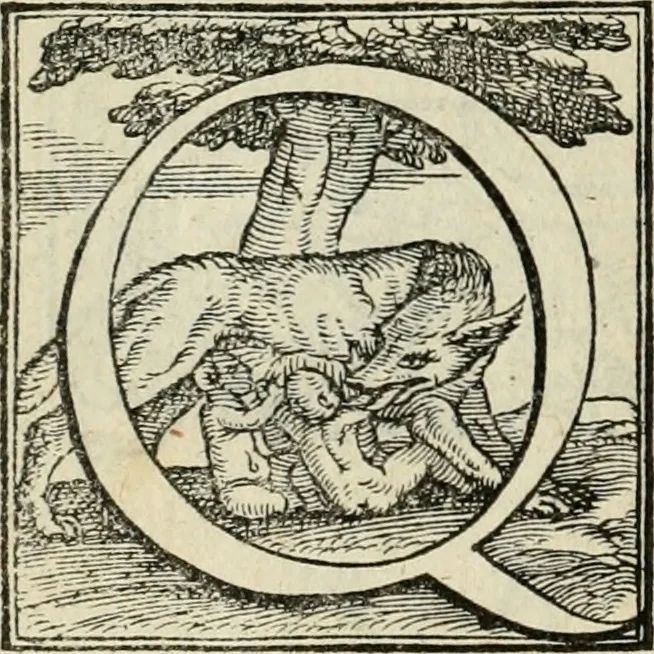 An illustration from Le prime imprese del conte Orlando, 1572, leaf 185