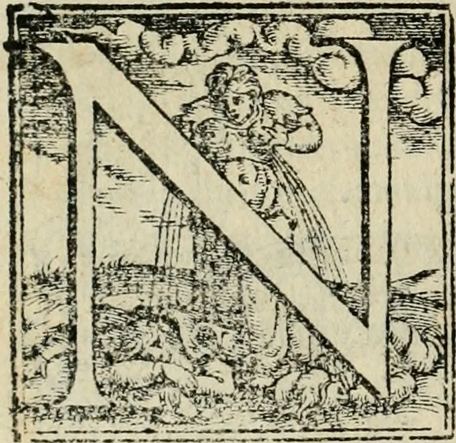 An illustration from Le prime imprese del conte Orlando, 1572, leaf 201