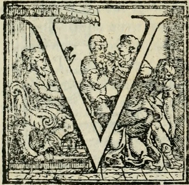 An illustration from Le prime imprese del conte Orlando, 1572, leaf 209
