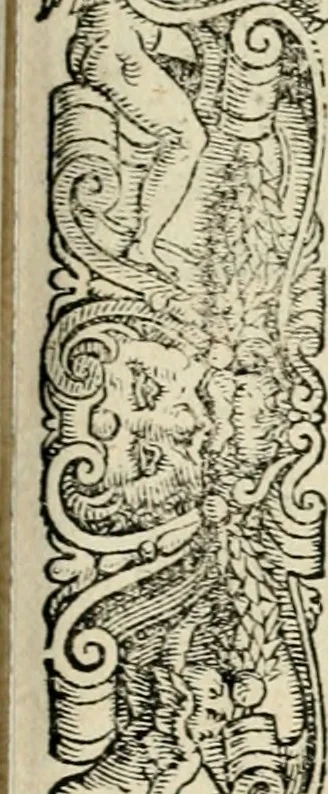 An illustration from Le prime imprese del conte Orlando, 1572, leaf 68